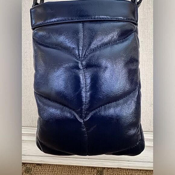 Mulberry Softie Phone Pouch Glossy Smooth Sapphire NWT - Picture 5 of 14